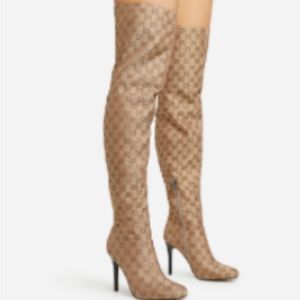 Gg thigh high boots
